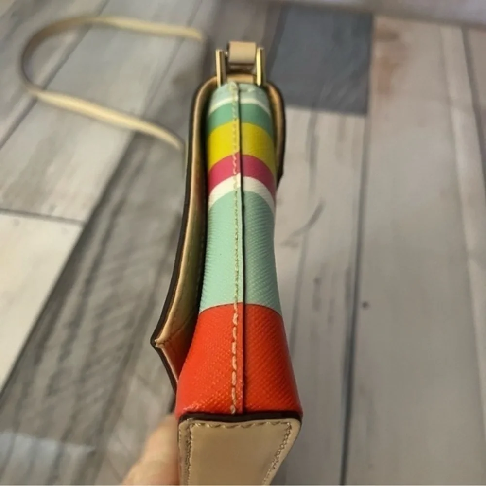 Kate Spade♠️ Multicolor striped crossbody - Eye Catching Crossbody​